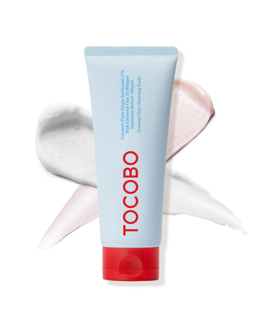 Tocobo Coconut Clay Cleansing Foam: Deep Pore Purifying Face Wash for Balanced Skin