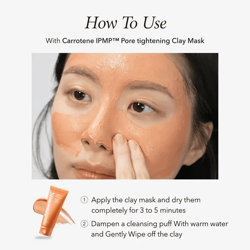 APRILSKIN- Mousse nettoyante contre l'acné au vrai carrotène