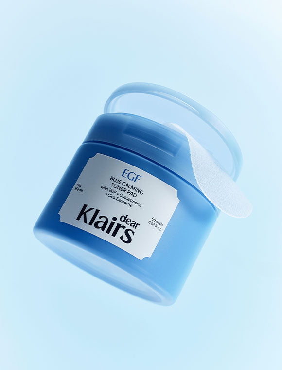 Blue Calming Toner Pads - Dear Klairs