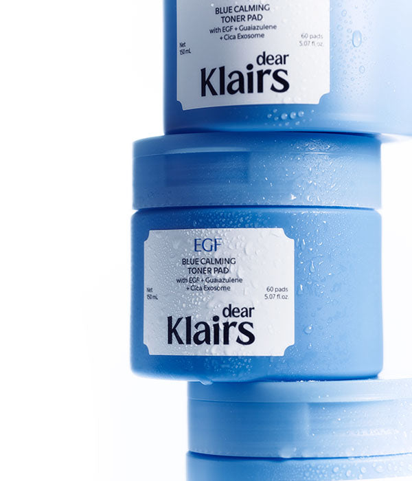 Blue Calming Toner Pads - Dear Klairs
