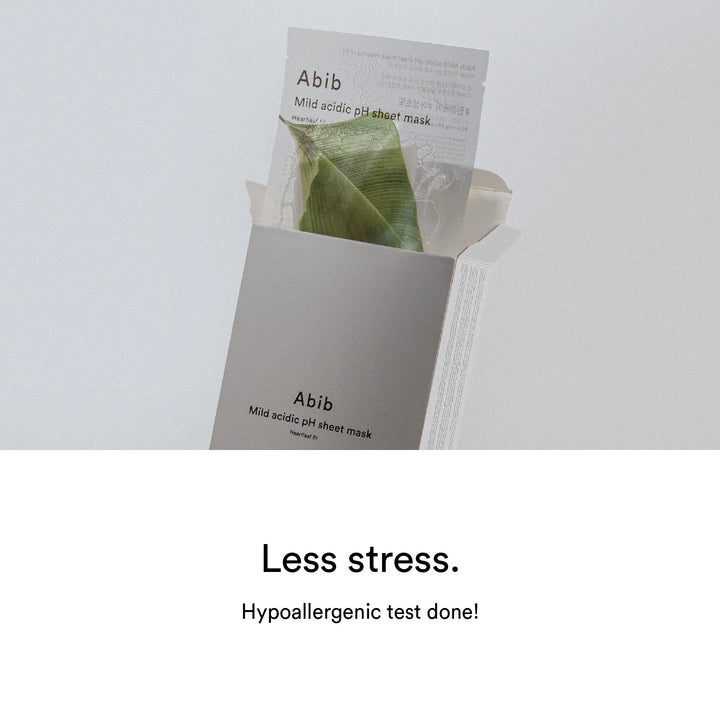Abib - Mild Acidic Ph Sheet Mask Heartleaf Fit - 1 ea