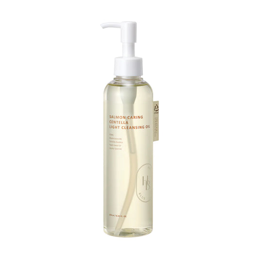 HEVEBLUE – Huile démaquillante légère au saumon et à la centella - 250 ml