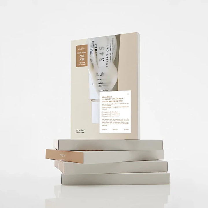 345 Relief Cream Mask Set [4 Masks]