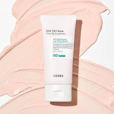 COSRX - Aloe 54.2 Aqua Tone-Up Sunscreen - Crème solaire hydratante et apaisante