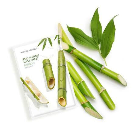Nature Republic - Real Nature Sheet Mask Bamboo 23ml