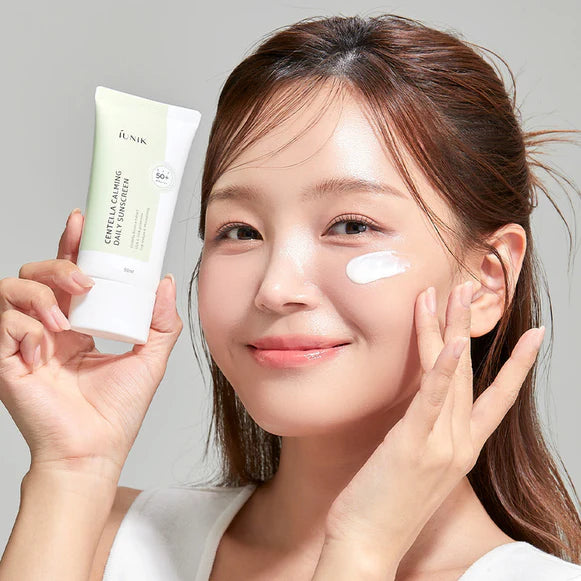 iUNIK - Crème solaire apaisante quotidienne à la centella – 60 ml