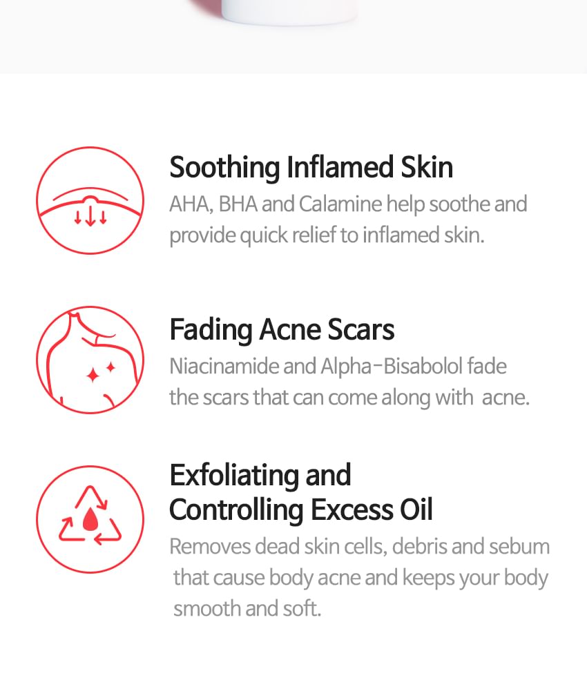 TIA'M Anti-Blemish Body Lotion: Back & Chest Renewal Formula for Clear Skin