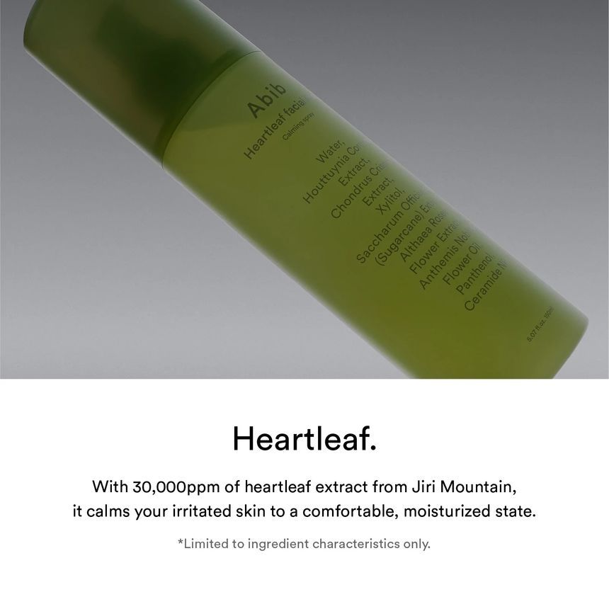 [Abib] Heartleaf facial mist calming spray 150ml + re150ml