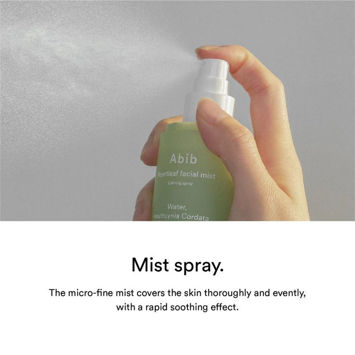 [Abib] Heartleaf facial mist calming spray 150ml + re150ml
