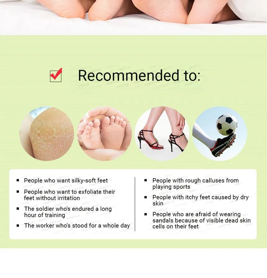 Purederm Advanced Exfoliating Foot Peeling Mask for Silky Soft Feet, 1 Pair