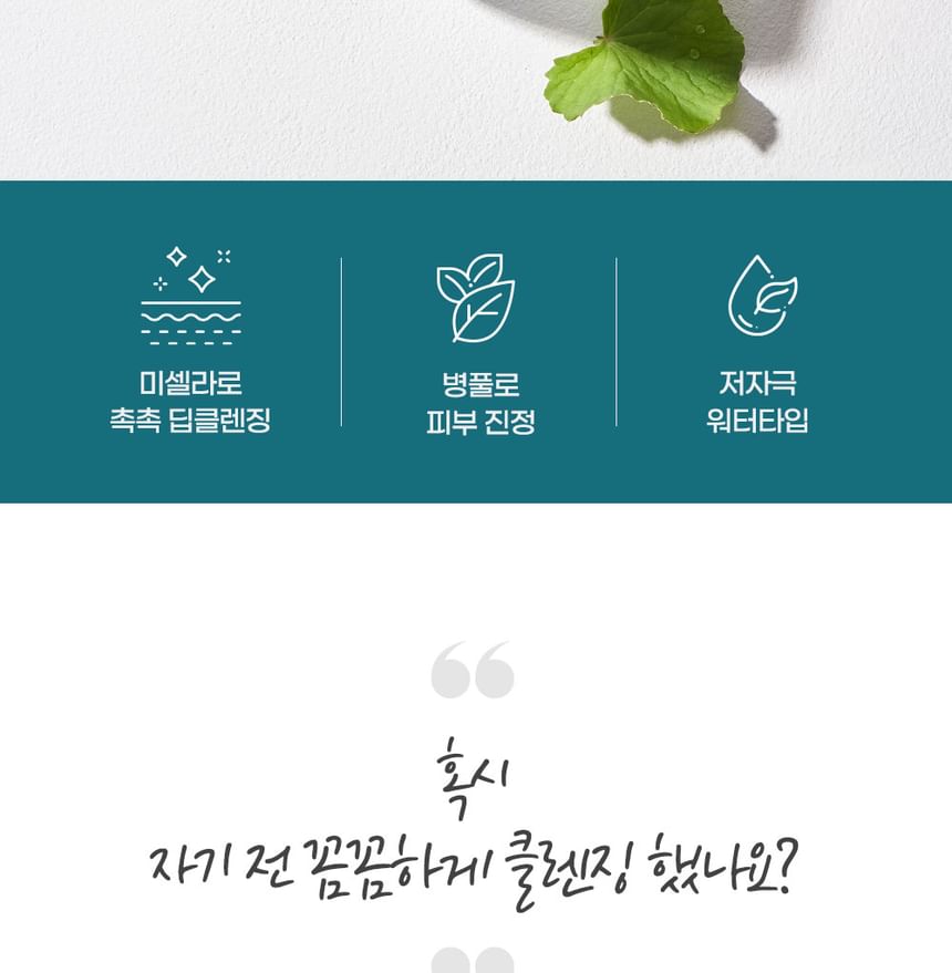 Mixsoon Centella Cleansing Water: Gentle, Soothing K-Beauty Facial Cleanser 10.1 fl oz