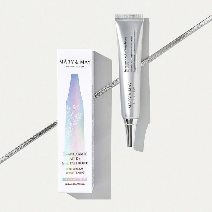 Mary&May K-Beauty Tranexamic Acid Glutathione Eye Cream Bulk Box 40-Pack