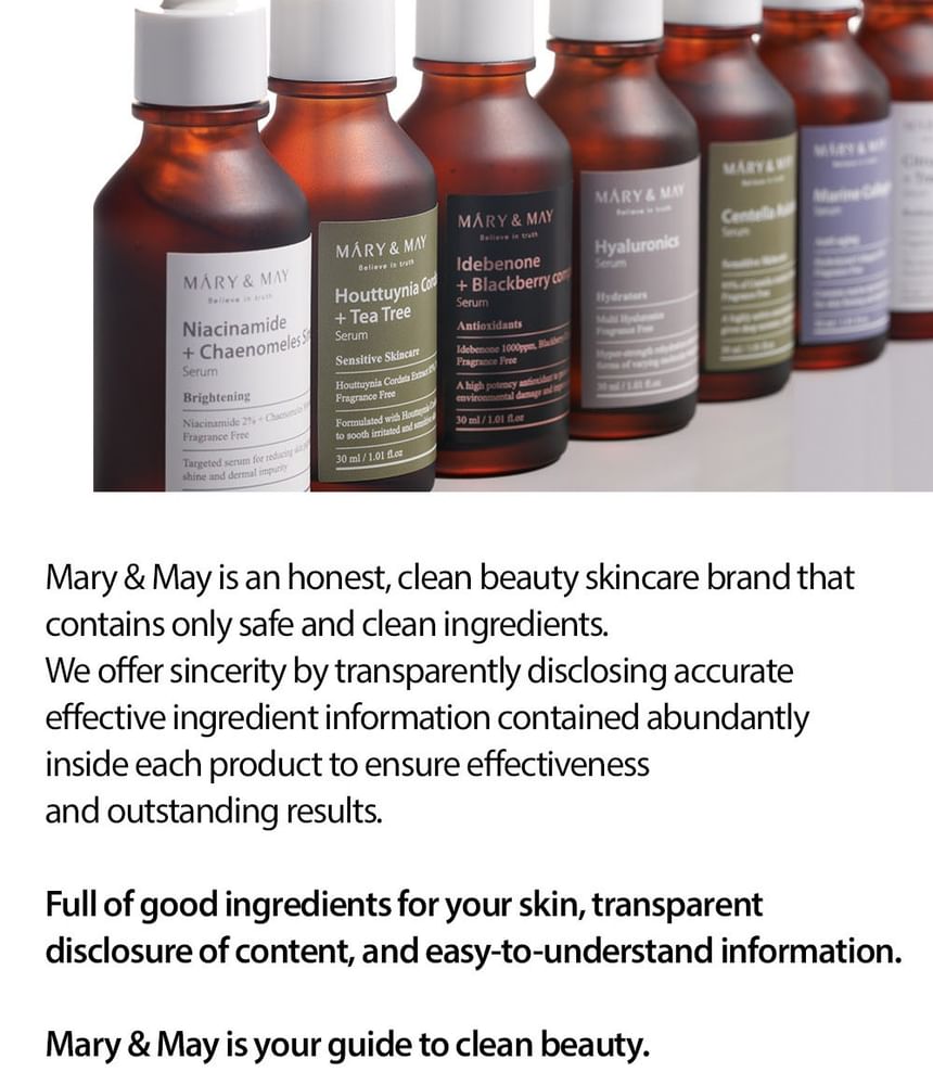 Mary&May K-Beauty Tranexamic Acid Glutathione Eye Cream Bulk Box 40-Pack