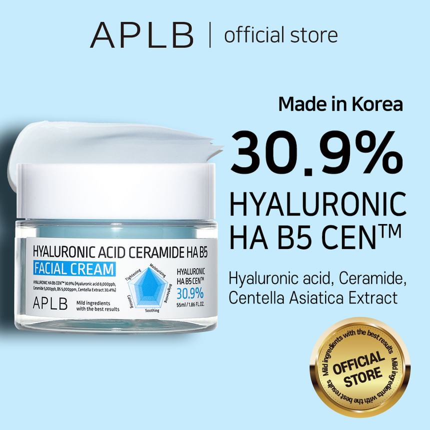 APLB - Hyaluronic Acid Ceramide HA B5 Facial Cream
