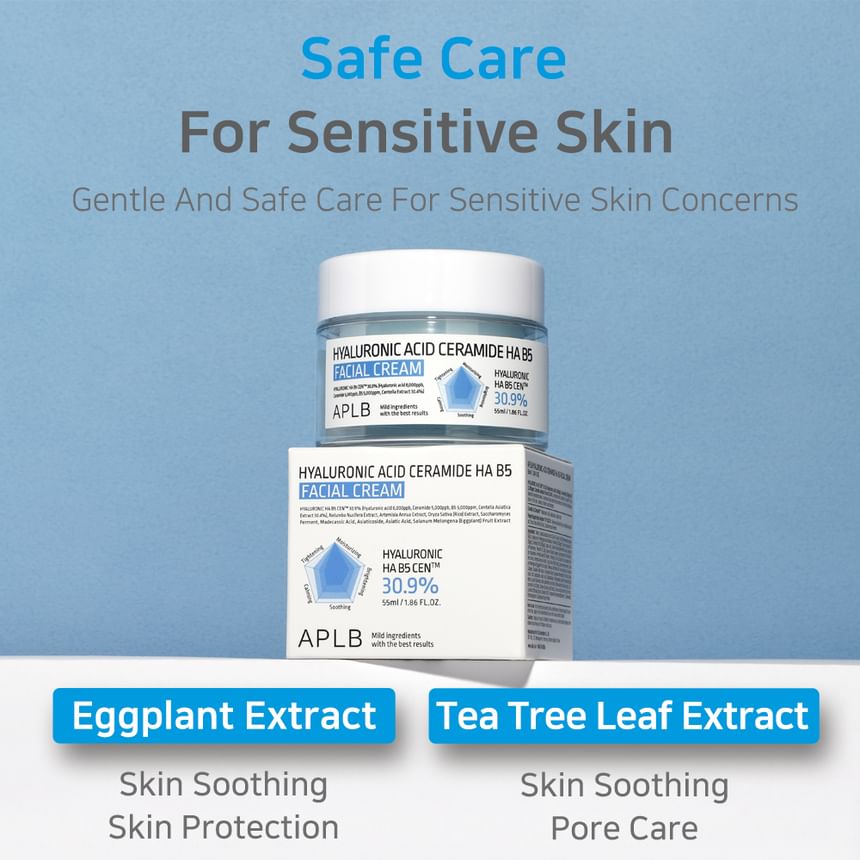 APLB - Hyaluronic Acid Ceramide HA B5 Facial Cream