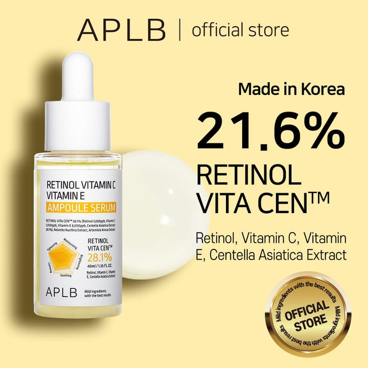 APLB - Retinol Vitamin C Vitamin E Ampoule Serum
