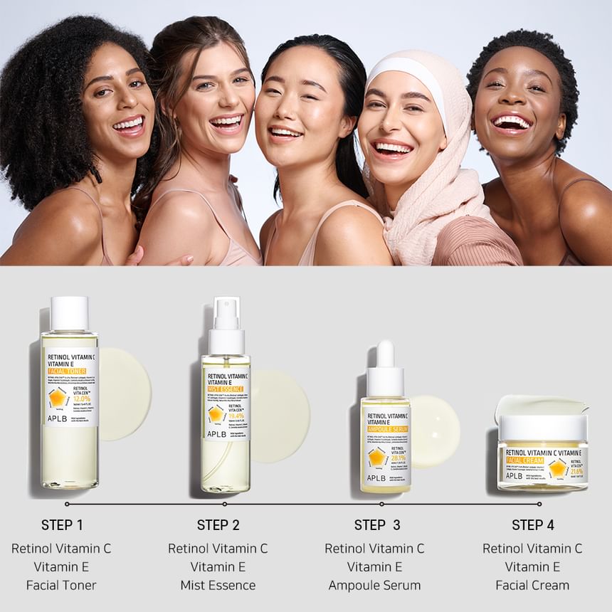 APLB - Retinol Vitamin C Vitamin E Ampoule Serum