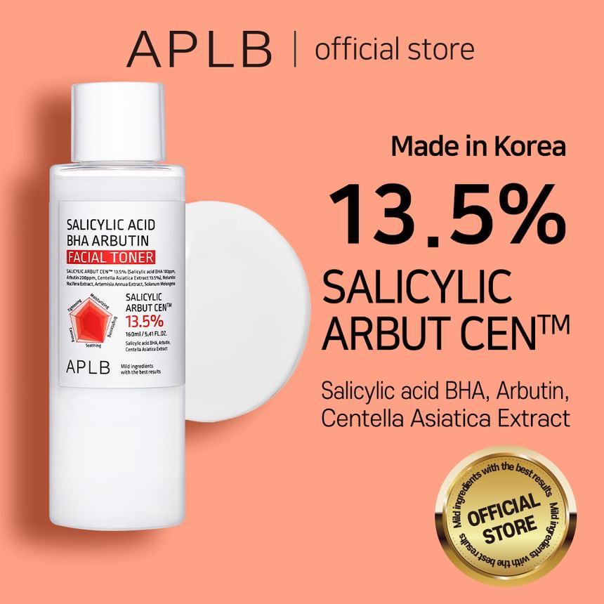 APLB - Salicylic Acid BHA Arbutin Facial Toner