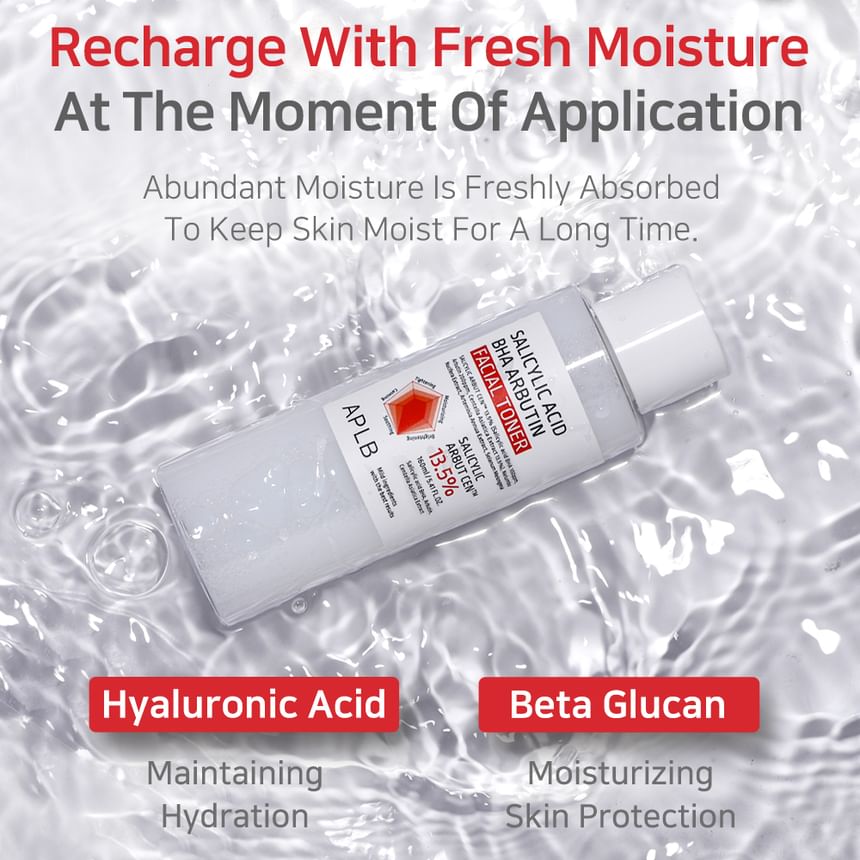 APLB - Salicylic Acid BHA Arbutin Facial Toner