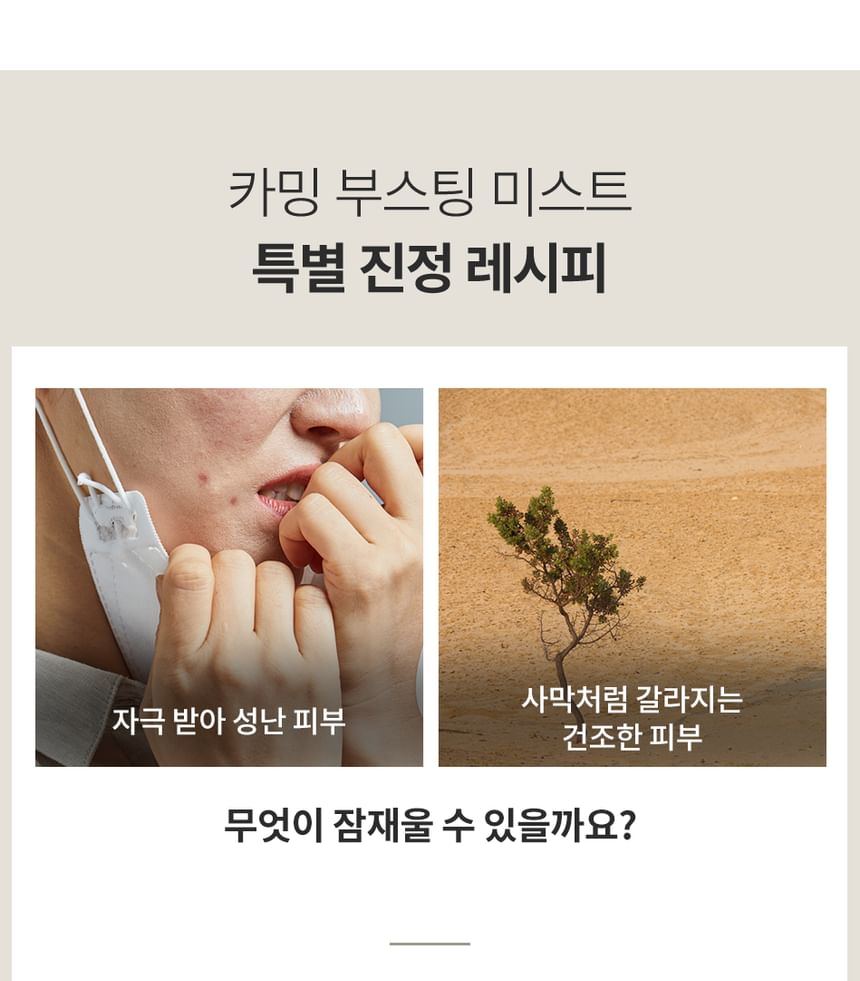 Mixsoon Pure Korean Calming Boosting Facial Mist Spray Toner 50ml