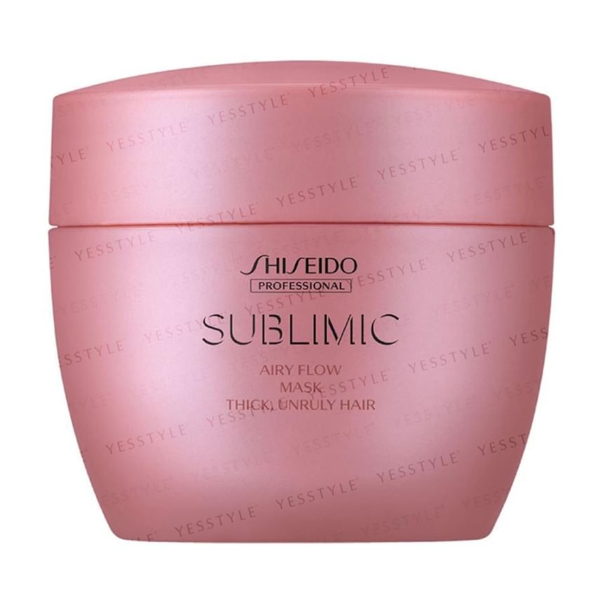 Shiseido Professional Sublimic Airy Flow Mask: Tame Unruly Hair, 680g Deep Treatment