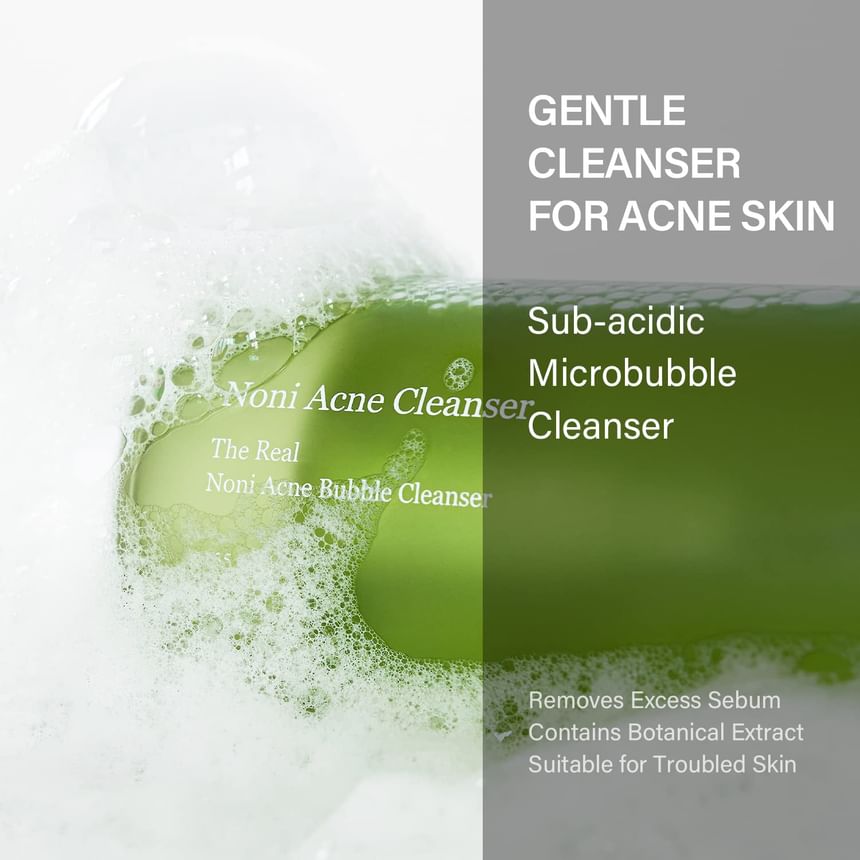 Celimax Real Noni Acne Bubble Cleanser: 12-Pack Bulk Box for Clear Skin