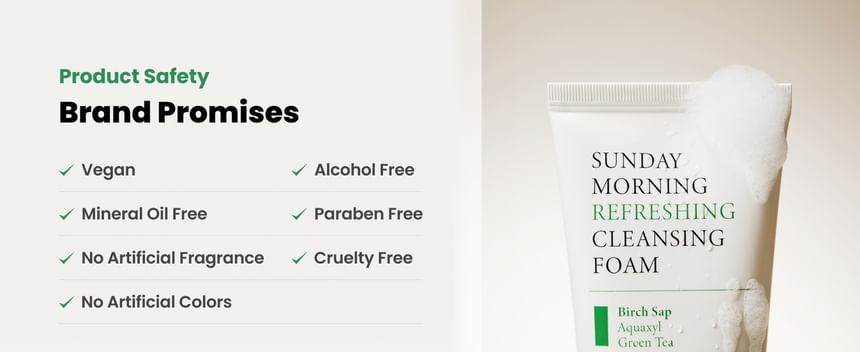 AXIS-Y Sunday Morning Hydrating pH-Balanced Cleansing Foam for All Skin Types