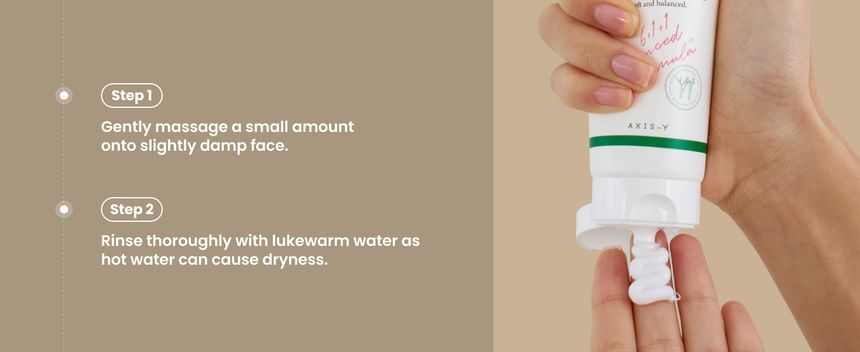 AXIS-Y Sunday Morning Hydrating pH-Balanced Cleansing Foam for All Skin Types