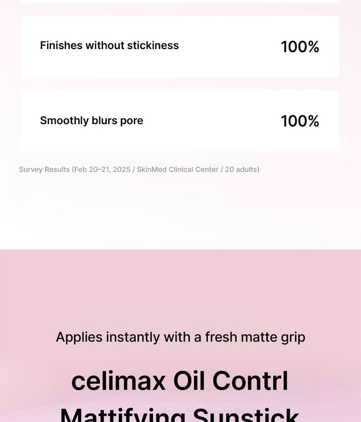 celimax - Oil Control Mattifying Sun Stick (x120) (Bulk Box)