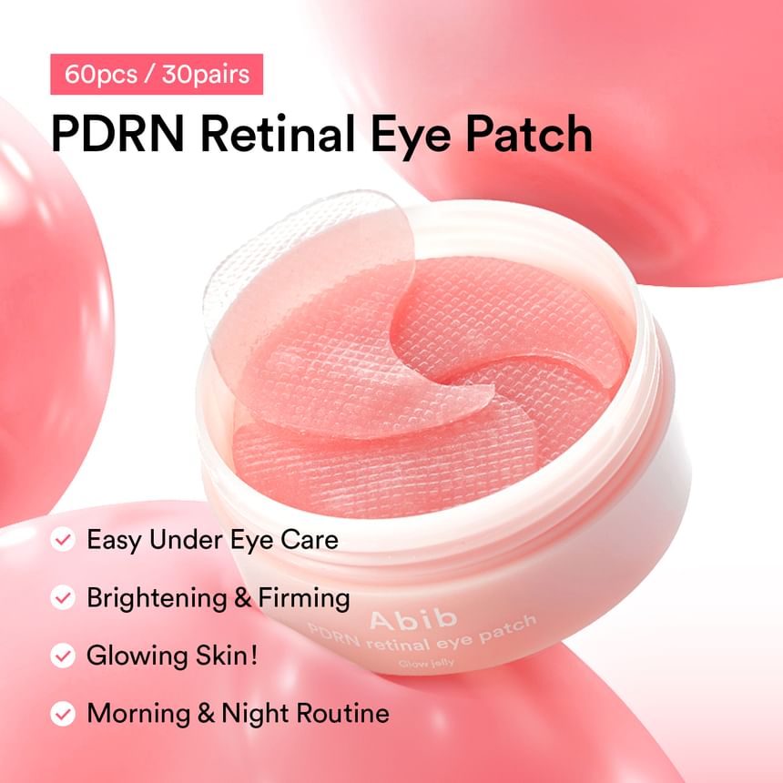 Abib - PDRN Retinal Eye Patch Glow Jelly (x12) (Bulk Box)