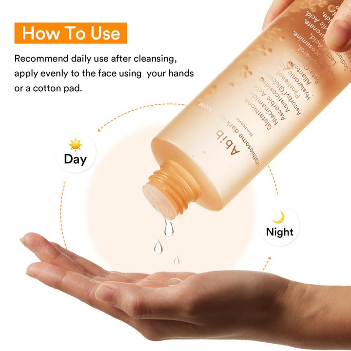 Abib Glutathiosome Dark Spot Toner Skin Booster Bulk Box (10-Pack)