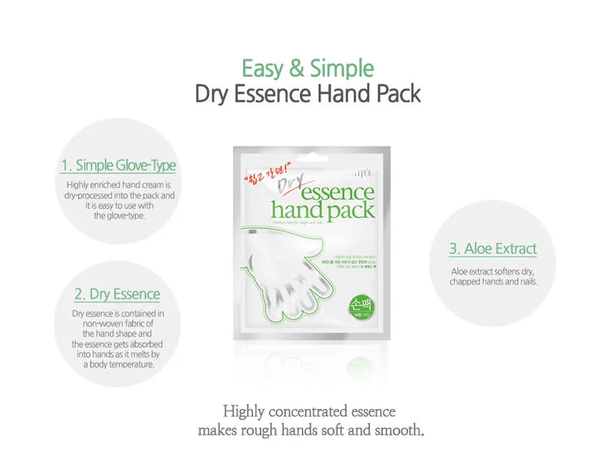 PETITFEE - Dry Essence Hand Pack 1pair [1pack]