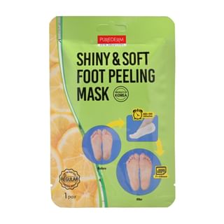 Purederm Advanced Exfoliating Foot Peeling Mask for Silky Soft Feet, 1 Pair