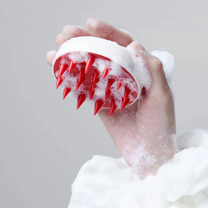 MOEV - Scalp Massage Brush | Cepillo Masajeador Cuero Cabelludo