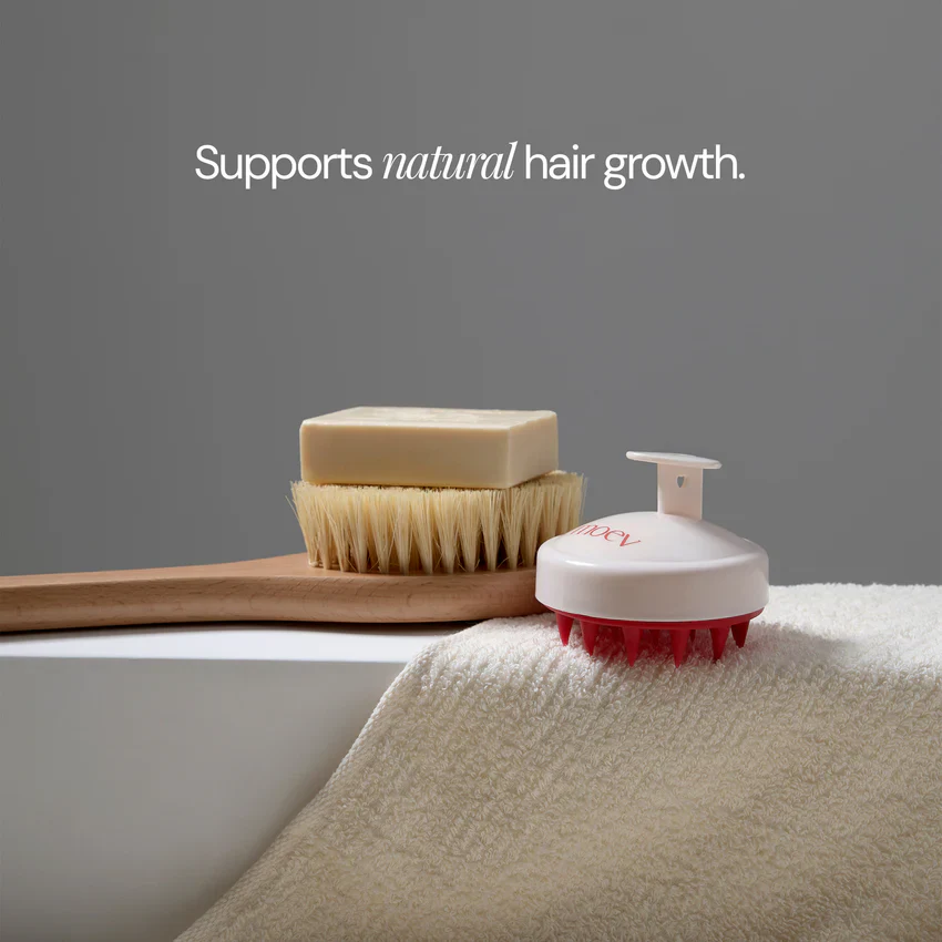 MOEV - Scalp Massage Brush | Cepillo Masajeador Cuero Cabelludo