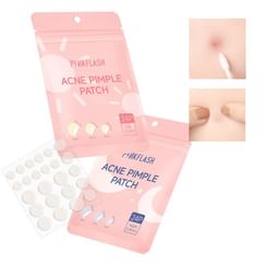 COSRX AC Collection Acne Patches: Invisible Hydrocolloid Spot Treatment, 26 Oval Patches