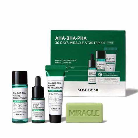 SOME BY MI - Kit Découverte 30 Days Miracle AHA.BHA.PHA – 4 produits
