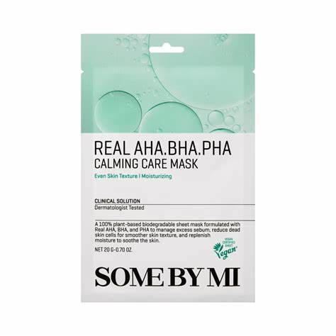 SOME BY MI - Masque Apaisant Exfoliant AHA BHA PHA – 1 masque