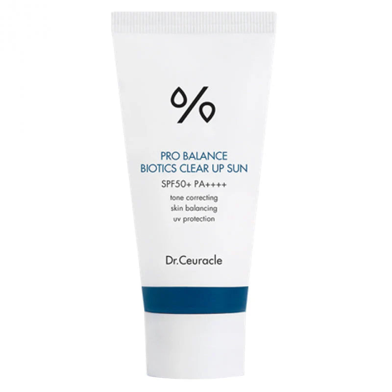 Dr. Ceuracle – Pro Balance Biotics Crème Solaire Clarifiante SPF50+ PA++++ - 50 ml