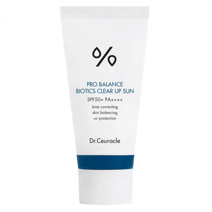 Dr. Ceuracle – Pro Balance Biotics Crème Solaire Clarifiante SPF50+ PA++++ - 50 ml