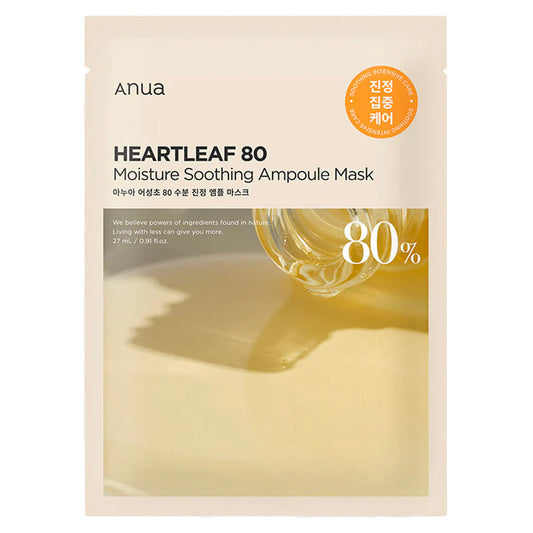 Anua – Masque Apaisant à la Heartleaf 80% – 27 ml
