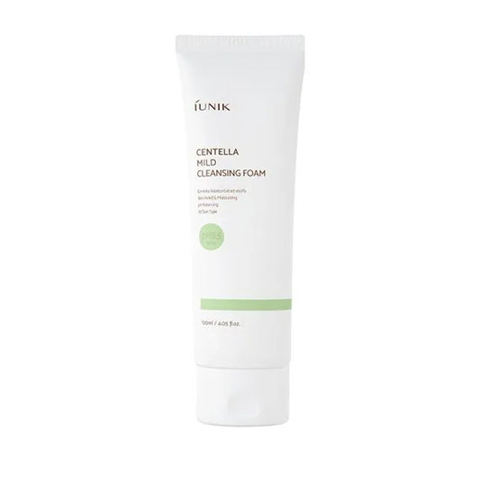 iUNIK - Mousse nettoyante douce à la centella – 120 ml