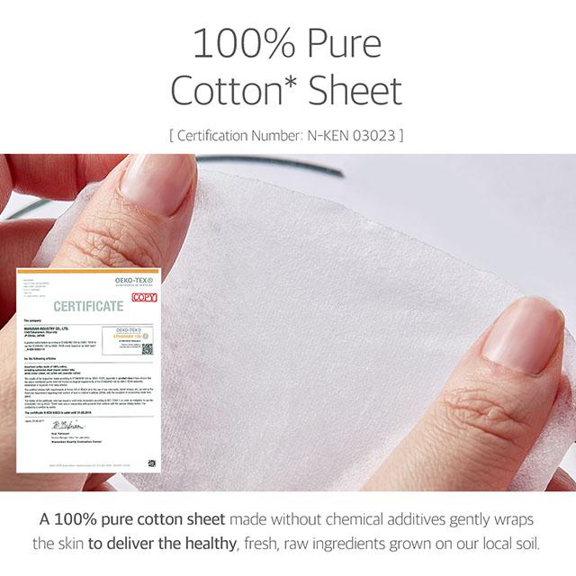 Mugwort Calming Mask Sheet Pack 10pc