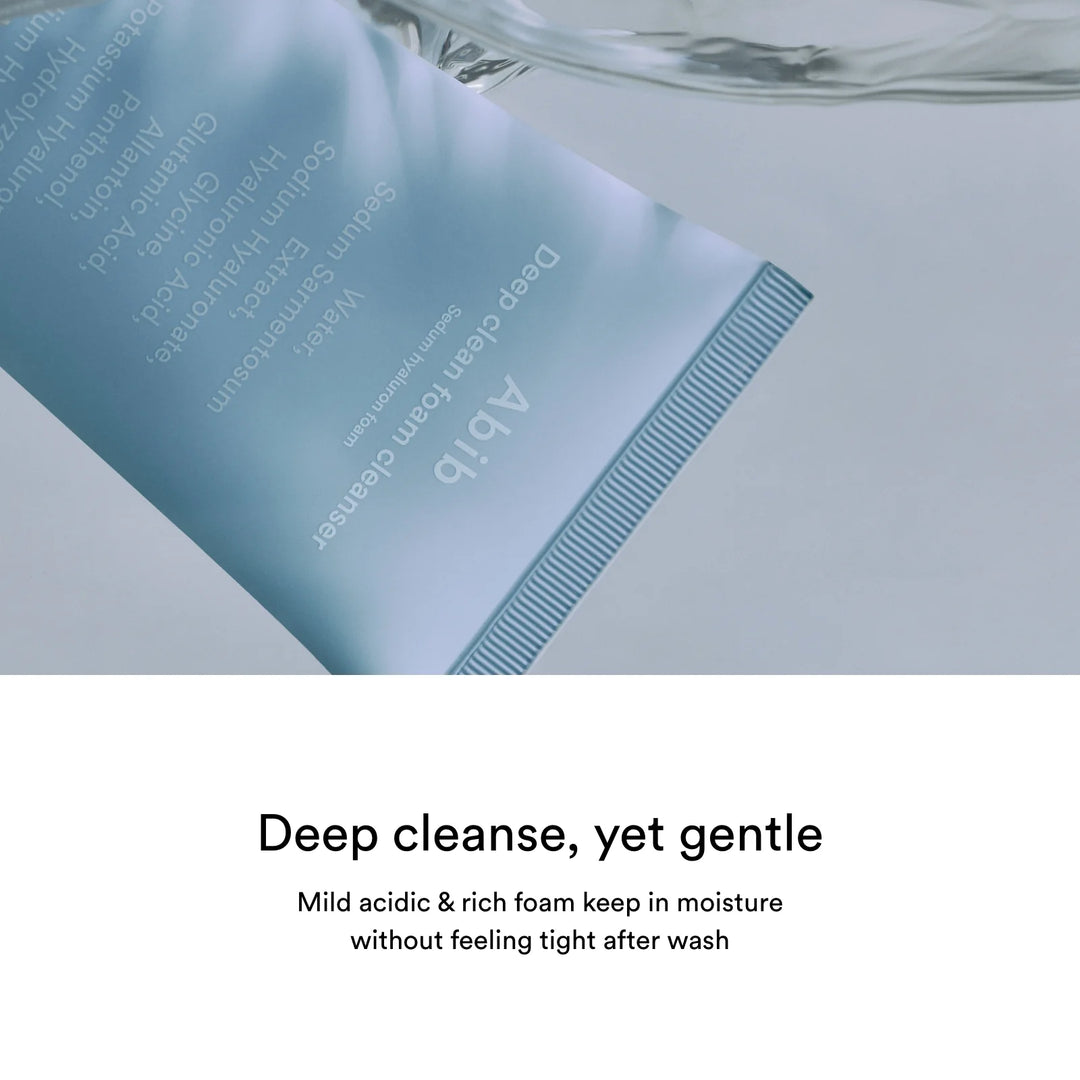 Abib - Deep Clean Foam Cleanser - Sedum Hyaluron Foam - 150 ml