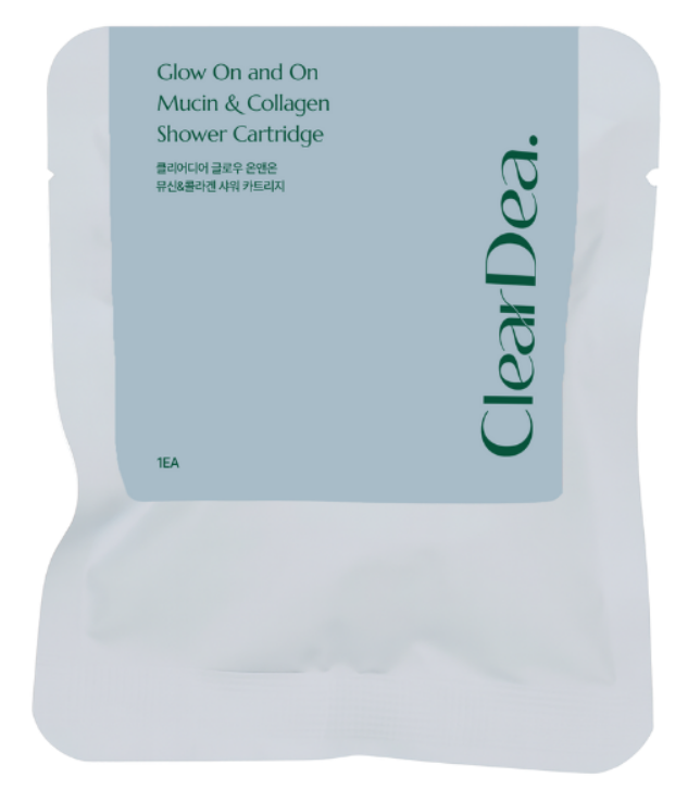 ClearDea - Glow On and On Mucin & Collagen Shower Cartridge