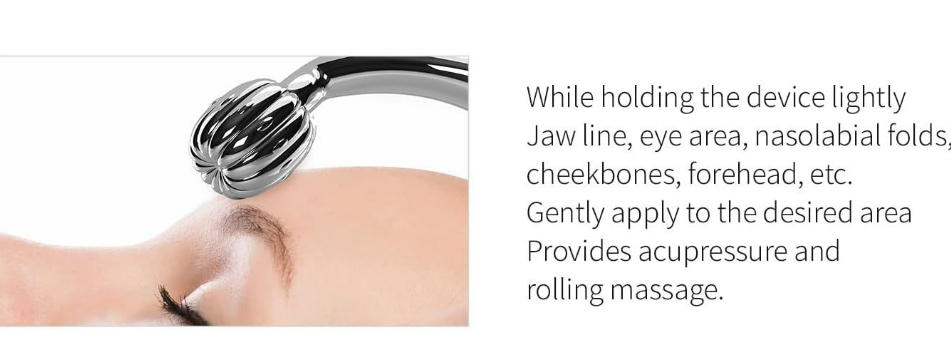 WellDerma - Face Lifting Compact Roller - Silver