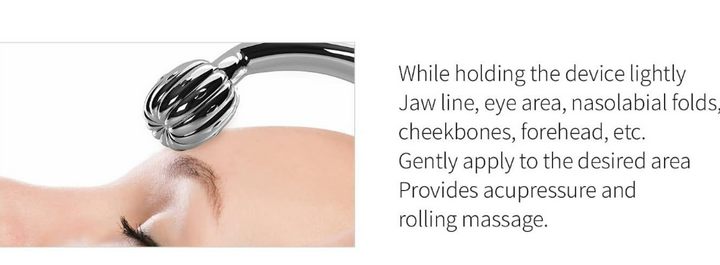 WellDerma - Face Lifting Compact Roller - Silver