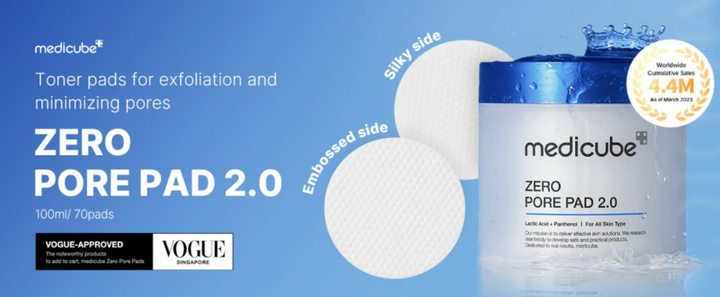 Medicube - ZERO PORE PAD 2.0 (70pcs)