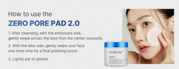 Medicube - ZERO PORE PAD 2.0 (70pcs)