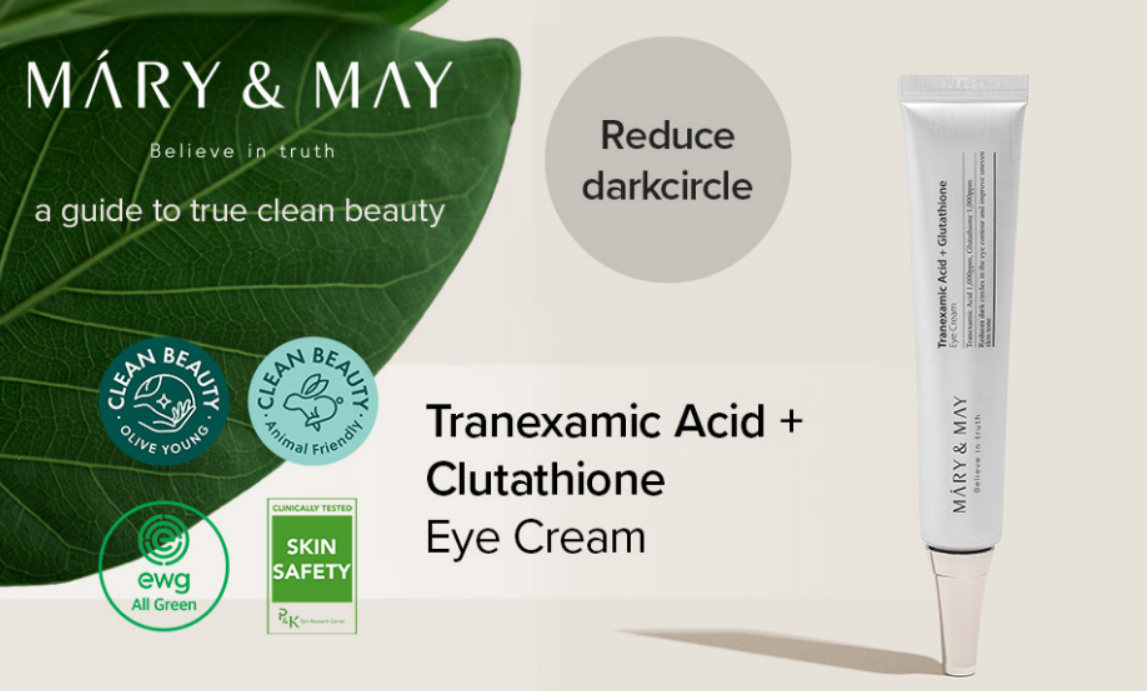 Mary&May - (Mini) Tranexamic Acid+Glutathione Eye Cream 12g